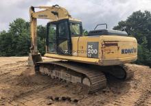 Bageri gusjeničari Komatsu PC200LC-7
