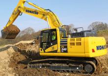 Bageri gusjeničari Komatsu PC240NLC-11E0
