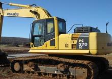 Bageri gusjeničari Komatsu PC270LC-6