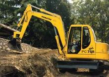 Bageri gusjeničari Komatsu PC75R-2