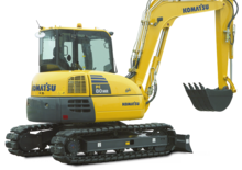 Bageri gusjeničari Komatsu PC80MR-3