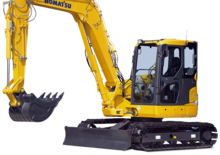 Bageri gusjeničari Komatsu PC88MR-8
