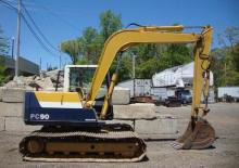 Bageri gusjeničari Komatsu PC90-1