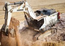 Bageri gusjeničari Liebherr R 9100 B 