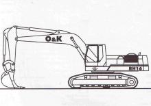 Bageri gusjeničari O&K RH 16