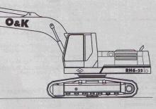 Bageri gusjeničari O&K RH 6-22