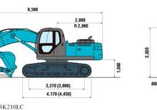 Bageri gusjeničari Kobelco SK 210 LC 9