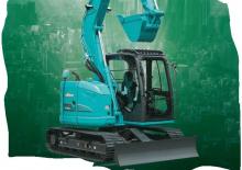 Bageri gusjeničari Kobelco SK 75 SRN 3