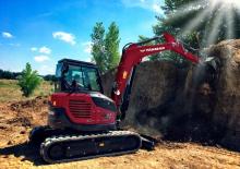 Bageri gusjeničari Yanmar ViO82 