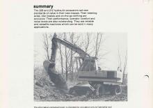 Bageri na kotačima Caterpillar 206