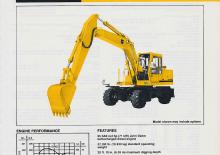 Bageri na kotačima John Deere Construction 595D