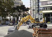 Bageri na kotačima Liebherr A 309 Litronic