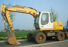 Bageri na kotačima Liebherr A 312 Litronic