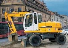 Bageri na kotačima Liebherr A 312 Litronic