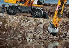 Bageri na kotačima Liebherr A 314 Litronic