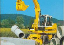 Bageri na kotačima Liebherr A 902
