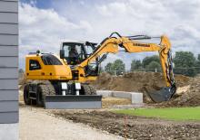 Bageri na kotačima Liebherr A 910 Compact Litronic G6.1