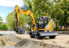 Bageri na kotačima Liebherr A 912 Compact Litronic