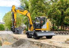 Bageri na kotačima Liebherr A 912 Compact Litronic G6.1