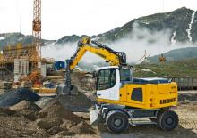 Bageri na kotačima Liebherr A 916 Litronic