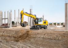 Bageri na kotačima Liebherr A 920 Litronic