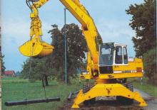 Bageri na kotačima Liebherr A 922