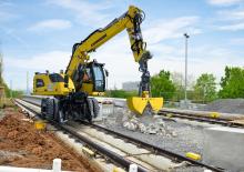 Bageri na kotačima Liebherr A 924 Rail Litronic G6.0