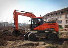Bageri na kotačima Doosan DX 190 W