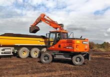 Bageri na kotačima Doosan DX160W-3