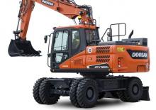 Bageri na kotačima Doosan DX160W-5
