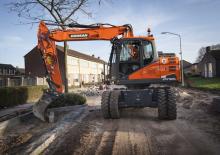 Bageri na kotačima Doosan DX165W-5