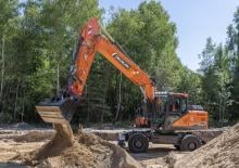 Bageri na kotačima Develon DX210W-7 