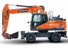 Bageri na kotačima Doosan DX210W-7