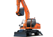 Bageri na kotačima Doosan DX210W