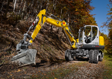 Bageri na kotačima Wacker Neuson EW 100