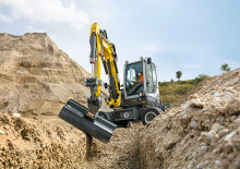 Bageri na kotačima Wacker Neuson EW 65