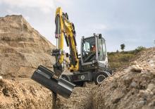 Bageri na kotačima Wacker Neuson EW 65