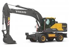 Bageri na kotačima Volvo EW205 CN4