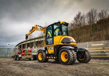 Bageri na kotačima JCB Hydradig 110W