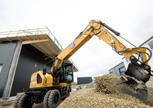Bageri na kotačima Caterpillar M317