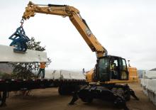 Bageri na kotačima Caterpillar M322