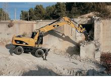 Bageri na kotačima Caterpillar M322D Mono
