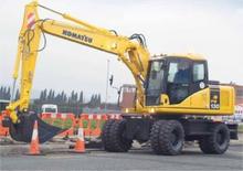 Bageri na kotačima Komatsu PW130-6