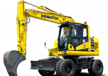 Bageri na kotačima Komatsu PW148-11E0