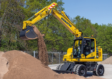 Bageri na kotačima Komatsu PW158-11E0