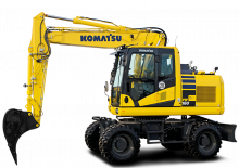 Bageri na kotačima Komatsu PW160-11E0