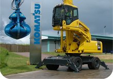 Bageri na kotačima Komatsu PW220-7MH