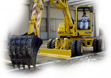 Bageri na kotačima Komatsu PW95-2