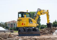 Bageri na kotačima Komatsu PW98MR-10