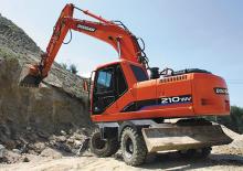 Bageri na kotačima Doosan Solar 210 W-V